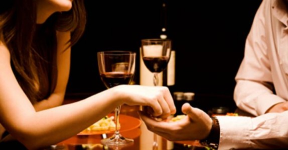 romantisk date med kjæresten