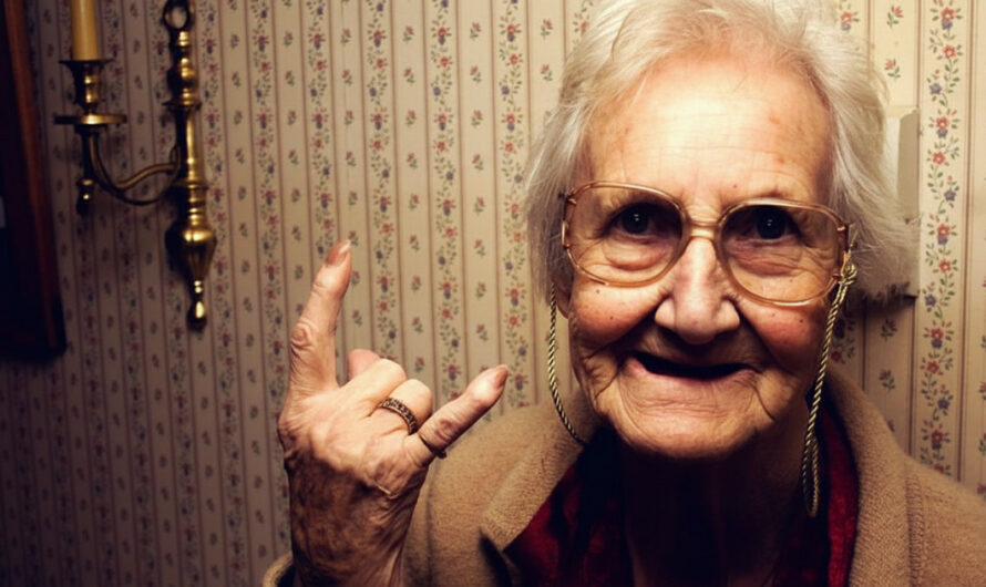 105-åringen ble intervjuet av avisa. Det hun sa? Jeg ler så tårene triller!