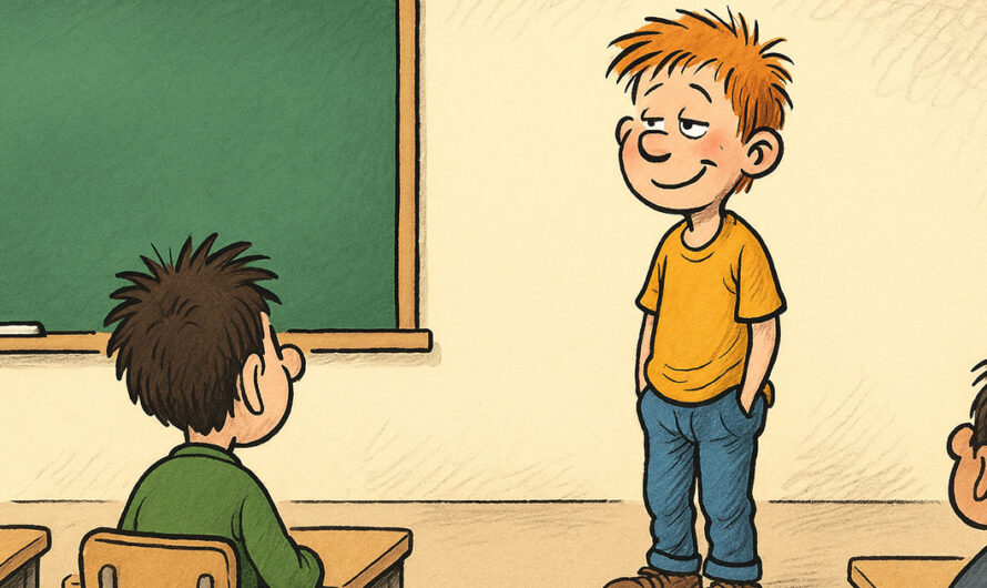 Læreren spør Ole om han har gjort noe galt. Men svaret han får tilbake får meg til å le høyt!