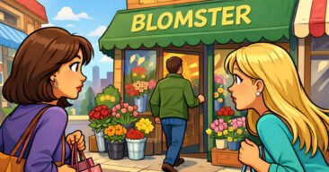 Hun ser kjæresten gå inn i en butikk. Men venninnens svar? Jeg ler så jeg griner!