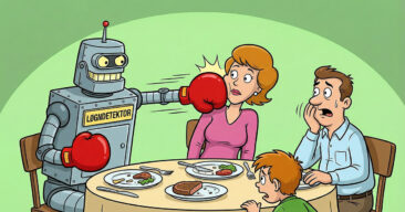 Pappaen hadde kjøpt en løgndetektor. Resultatet? Jeg ler så tårene triller!