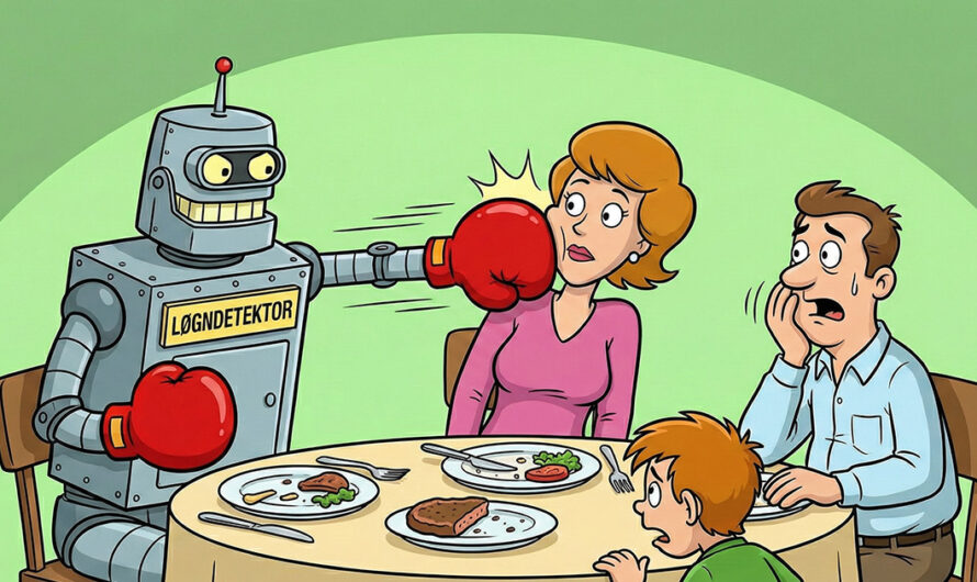 Pappaen hadde kjøpt en løgndetektor. Resultatet? Jeg ler så tårene triller!