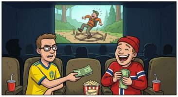 Nordmannen veddet med svensken. Resultatet? Jeg ler så tårene triller!