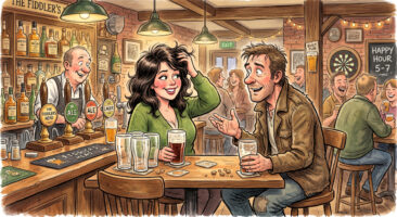 De traff hverandre på puben. Det som skjedde? Jeg ler så tårene triller!