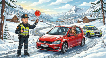Hun ble stoppet i fartskontroll. Det som skjedde? Jeg ler så tårene triller!