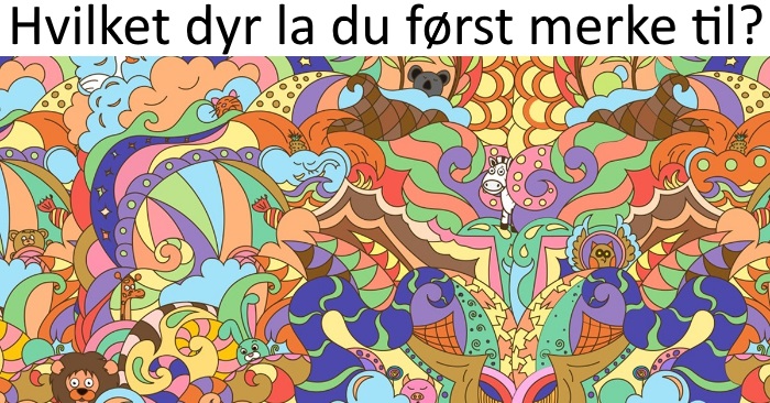 Hvilket dyr legger du først merke til på dette bildet? Svaret kan avsløre mye om personligheten din!