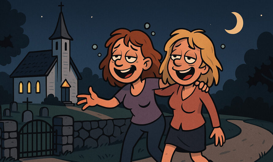 De to konene dro ut på jentekveld. Det som skjedde? Jeg ler så tårene triller!