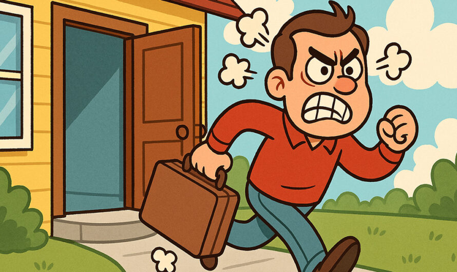 Hun kom på besøk til datteren. Men det som skjedde? Jeg ler så tårene triller!