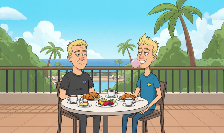 Svensken var frekk. Men nordmannens svar? Jeg fikk meg en god latter!