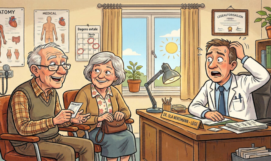 Det eldre paret besøkte legen. Men vent til du hører hva de ville!