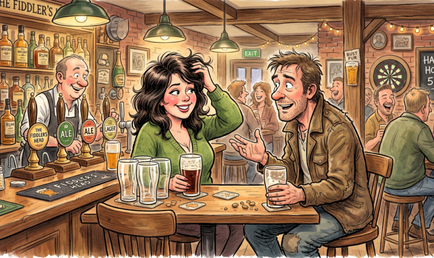 De traff hverandre på puben. Det som skjedde? Jeg ler så tårene triller!