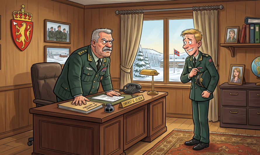 Han dro ut med oberstens datter. Det som skjedde? Jeg ler så tårene triller!