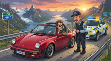 Han ble stoppet for råkjøring. Grunnen? Jeg ler så tårene triller!