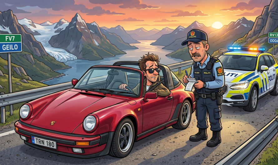 Han ble stoppet for råkjøring. Grunnen? Jeg ler så tårene triller!