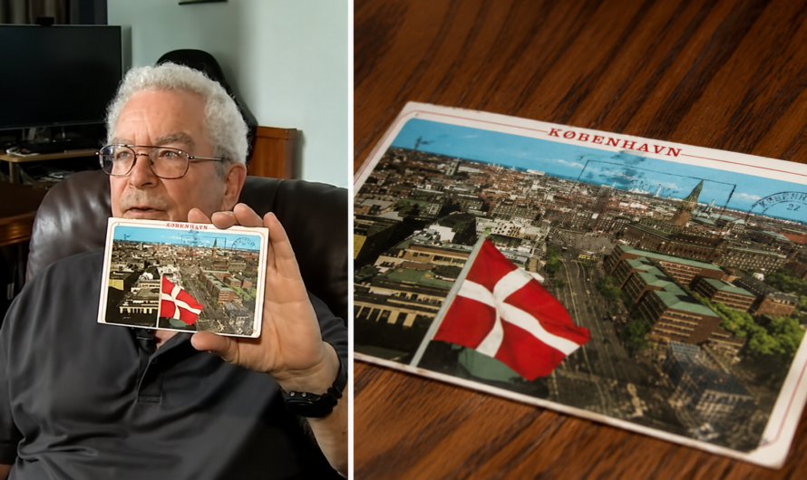 Postkortet fra Danmark kom 26 år for sent – da han leste det, var begge foreldrene døde